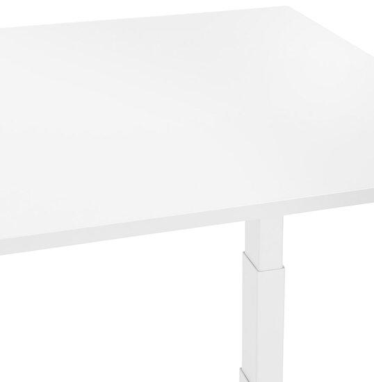 Maysun - Elektrisch Zit-Sta Bureau - DUNCAN Wit - Wit 160x80cm