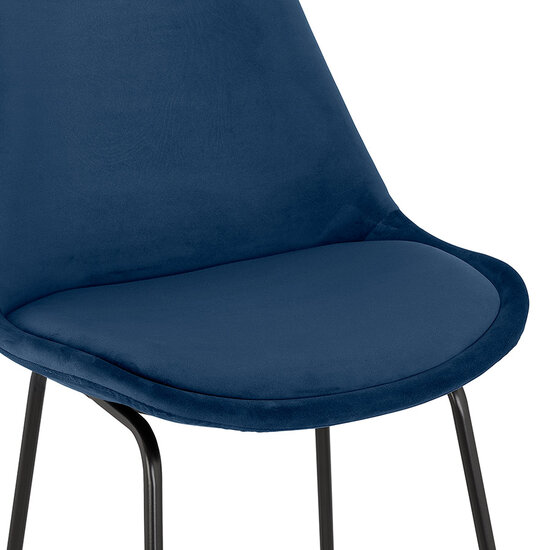 Maysun - Design Barkruk - YARA MINI Blauw - Zwart