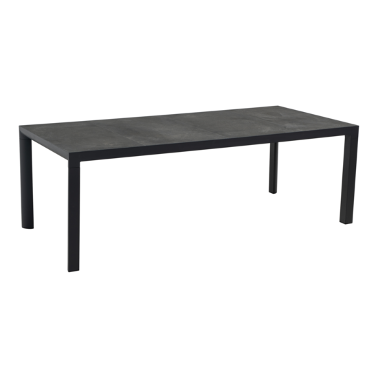 Outdoor Living - Tafel Murcia Negro 220x100cm