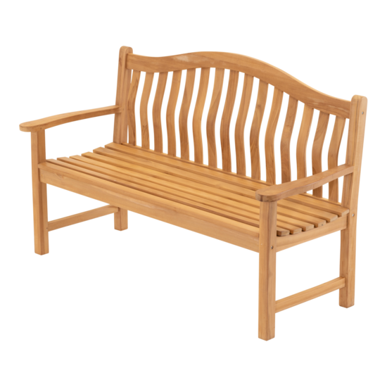 Outdoor Living - Tuinbank teak Ergo 158,5cm