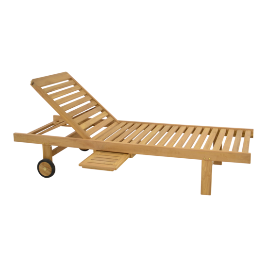 Outdoor Living - Ligbed teak