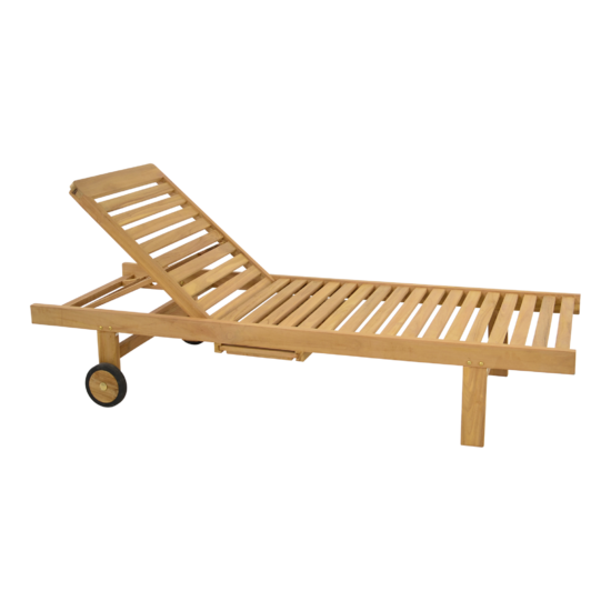 Outdoor Living - Ligbed teak