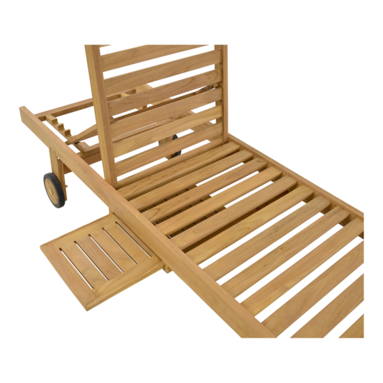 Outdoor Living - Ligbed teak