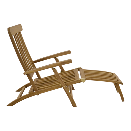 Outdoor Living - Deckchair teak verstelbaar