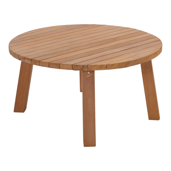 Outdoor Living - Loungetafel teak &oslash;80x40cm