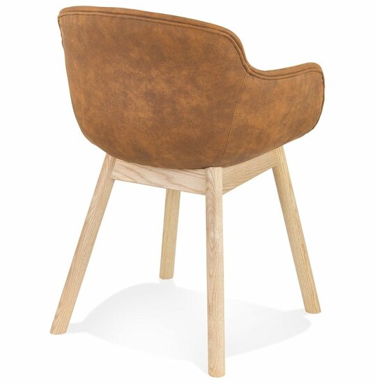 Maysun - Design Stoel - RUPERT Bruin - Naturel