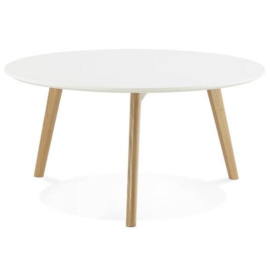 Lage ronde salontafel &#039;KOFY&#039; Scandinavische stijl