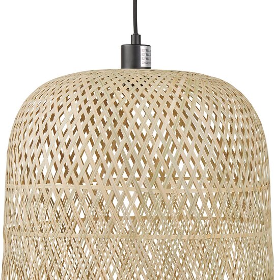 Hanglamp &#039;SARINA&#039; van natuurlijke bamboe