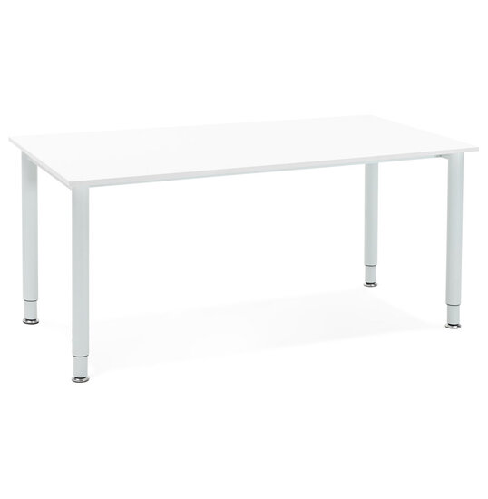 Vergadertafel / design bureau FOCUS&#039; in het wit - 160x80 cm