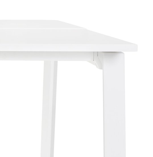 Witte vergadertafel/benchbureau &#039;AMADEUS SQUARE&#039; - 160x160 cm