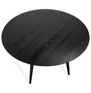 Maysun - Design Eettafel - JANICE Zwart &Oslash;120 CM