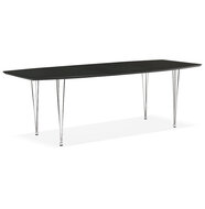 Maysun - Design Eettafel - EVYNNE Zwart 170(270)X100 CM