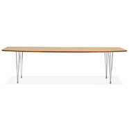 Maysun - Design Eettafel - EVYNNE Naturel 170(270)X100 CM