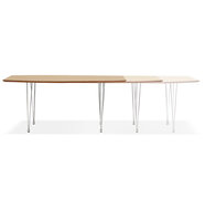 Maysun - Design Eettafel - EVYNNE Naturel 170(270)X100 CM