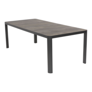 Outdoor Living - Tafel Castilla Negro 220x100cm