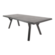 Outdoor Living -  Tafel Castilla 2.0 Negro Exclusive 247x103cm