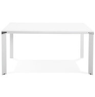 Bureau-Vergadertafel EFYRA Wit-Wit 160x160cm