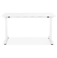 Zit-Sta Bureau LEVIOSA Wit-Wit 140x70cm