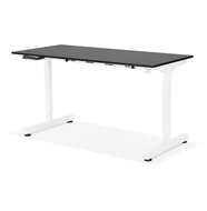 Zit-Sta Bureau LEVIOSA Zwart-Wit 140x70