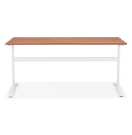 Bureau LABOR Walnoot-Wit 160x80cm