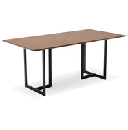 Bureau-Eettafel DORR Walnoot 180x90cm