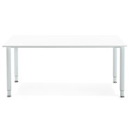 Bureau-Vergadertafel BURO Wit-Wit 160x80cm