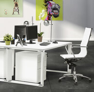 Bureau WARNER Wit 160x80x74cm