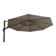 Zweefparasol-VirgoFlex-taupe-&Oslash;3,5mtr