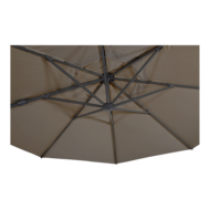 Zweefparasol-VirgoFlex-taupe-&Oslash;3,5mtr