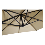 Zweefparasol-Libra-ecru-2,5x2,5mtr