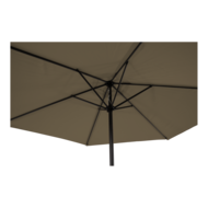 Parasol-Gemini-taupe-&Oslash;3mtr