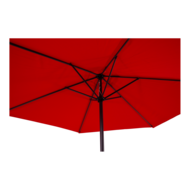 Parasol-Gemini-rood-&Oslash;3mtr