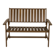 Outdoor Living - Bank Calgary hardhout teaklook 120cm