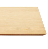 Maysun - Design Eettafel - JAILY Naturel - Zwart 150x70cm