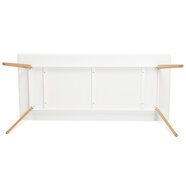 Maysun - Design Eettafel - SAMMY Wit 200x90cm