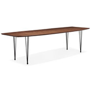 Maysun - Design Eettafel - STACY Walnoot Uitschuifbaar