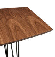 Maysun - Design Eettafel - STACY Walnoot Uitschuifbaar