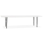 Maysun - Design Eettafel - STACY Wit Uitschuifbaar