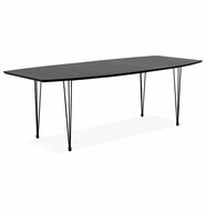 Maysun - Design Eettafel - STACY Zwart Uitschuifbaar