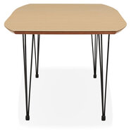 Maysun - Design Eettafel - STACY Naturel Uitschuifbaar