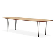 Maysun - Design Eettafel - STACY Naturel Uitschuifbaar