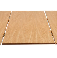 Maysun - Design Eettafel - STACY Naturel Uitschuifbaar