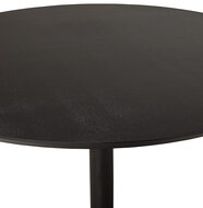 Maysun - Design Eettafel - PAREL Zwart &Oslash; 90cm