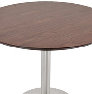 Maysun - Design Eettafel - JALEY Walnoot &Oslash; 90cm