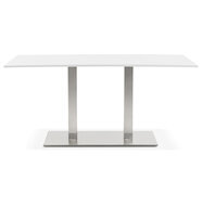 Maysun - Design Eettafel - SUZE Wit 160x80cm