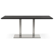 Maysun - Design Eettafel - RAYNA Zwart 180x90cm