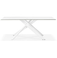 Maysun - Design Eettafel - VIVIAN Wit - Wit 180x90cm