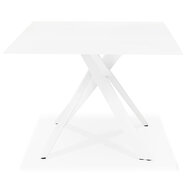 Maysun - Design Eettafel - MALOE Wit - Wit 200x100cm