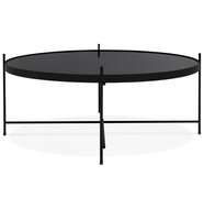 Maysun - Salontafel - ELIZE BIG - Zwart &Oslash;83x35cm