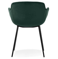 Maysun - Design Stoel - LOREEN Groen - Zwart